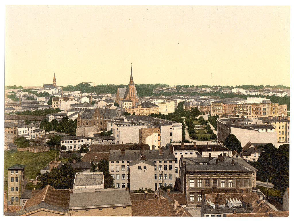 A picture of General view, Colberg, Pomerania, Germany (i.e., Kołobrzeg, Poland)