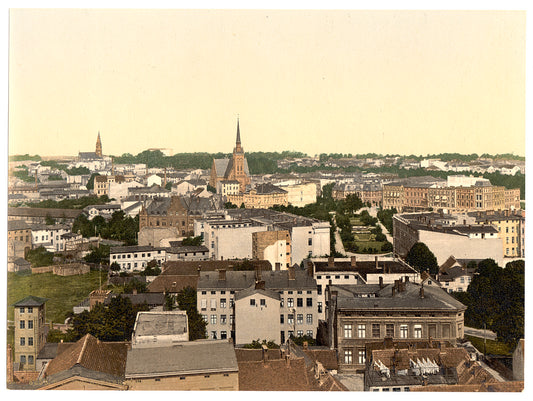 A picture of General view, Colberg, Pomerania, Germany (i.e., Kołobrzeg, Poland)