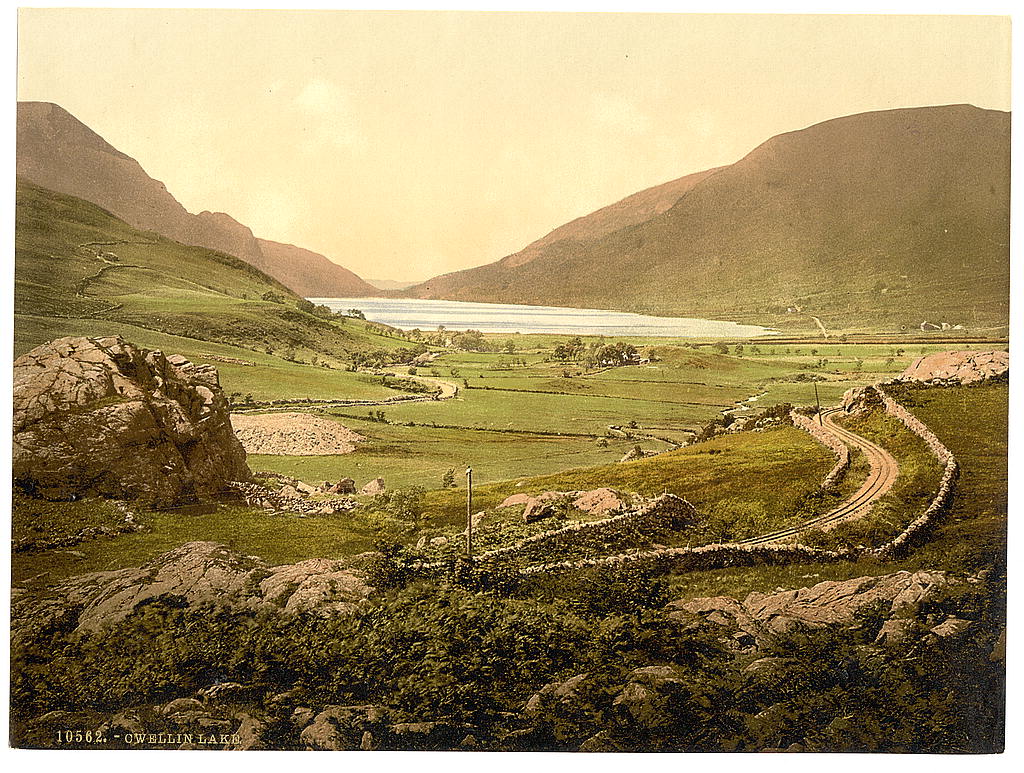 A picture of General view, Cwellyn Lake, Wales