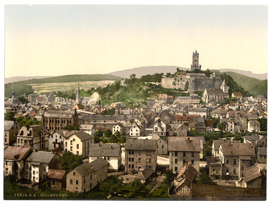 A picture of General view, Dillenburg, Hesse-Nassau, Germany