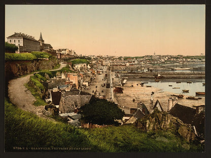 A picture of General view from Cape Lihou, Granville, France