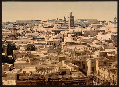 A picture of General view from Paris Hotel, Tunis, Tunisia