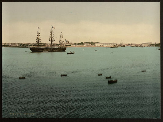A picture of General view from Point ́Pen-Mane, Lorient, France