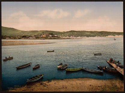 A picture of General view from the Hendaye, Fuenterrabía, Spain