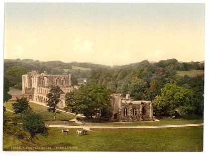 A picture of General view, Furness Abbey, England