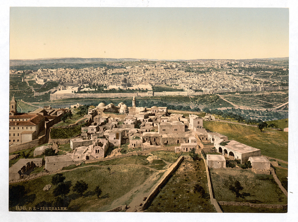 A picture of General view, Jerusalem, Holy Land