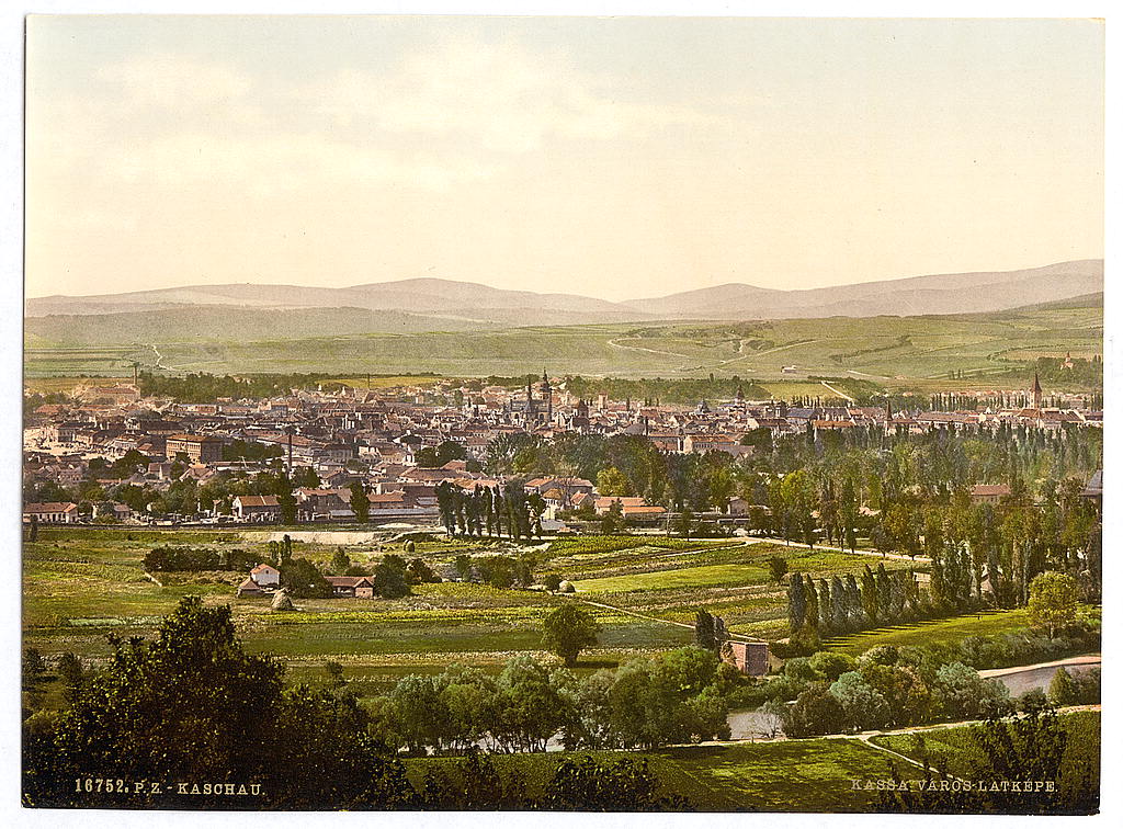 A picture of General view, Kaschau, Hungary, Austro-Hungary