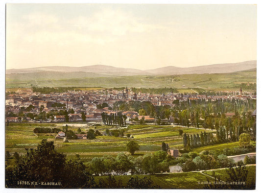 A picture of General view, Kaschau, Hungary, Austro-Hungary