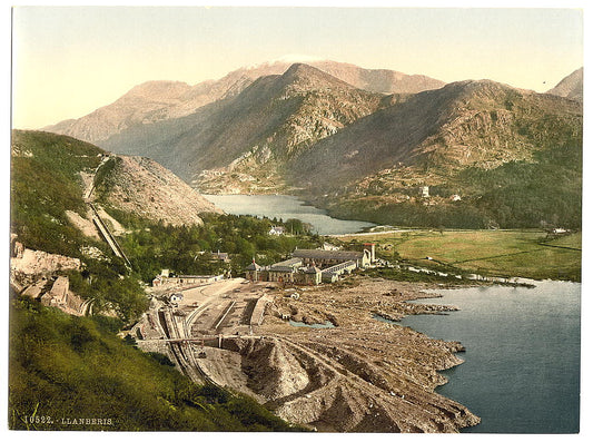 A picture of General view, Llanberis, Wales