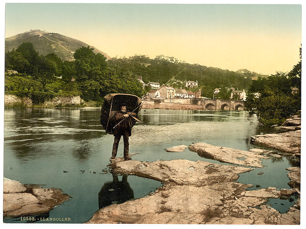 A picture of General view, Llangollen, Wales