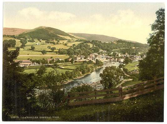 A picture of General view, Llangollen, Wales