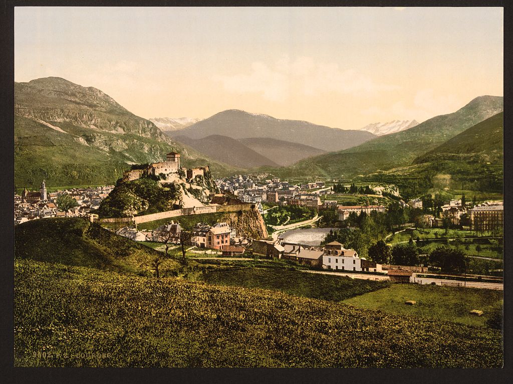 A picture of General view, Lourdes, Pyrenees, France