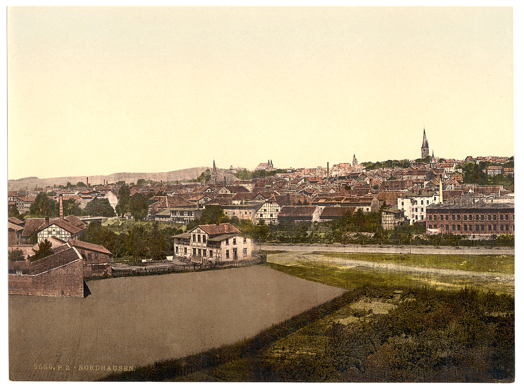 A picture of General view, Nordhausen, Thuringia, Germany