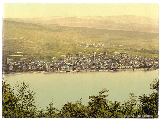 A picture of General view, Rüdesheim, the Rhine, Germany