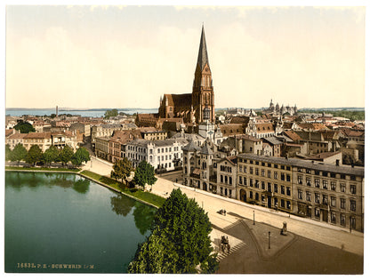 A picture of General view, Schwerin, Mecklenburg-Schwerin, Germany