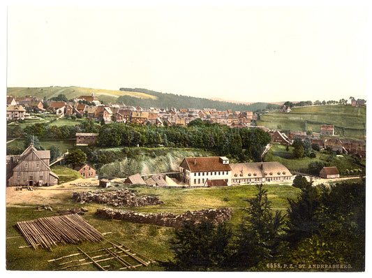 A picture of General view, St. Andreasburg, Hartz, Germany