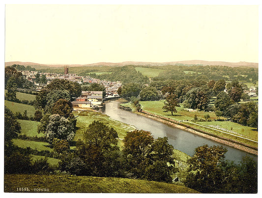 A picture of General view, Totnes, England