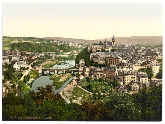 A picture of General view, Weilburg, Hesse-Nassau, Germany