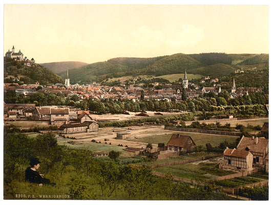 A picture of General view, Wernigerode, Hartz, Germany