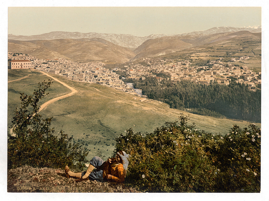 A picture of General view, Zahleh, Holy Land, (i.e., Zahlah, Lebanon)