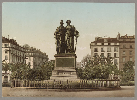 A picture of Genève. Le Monument National