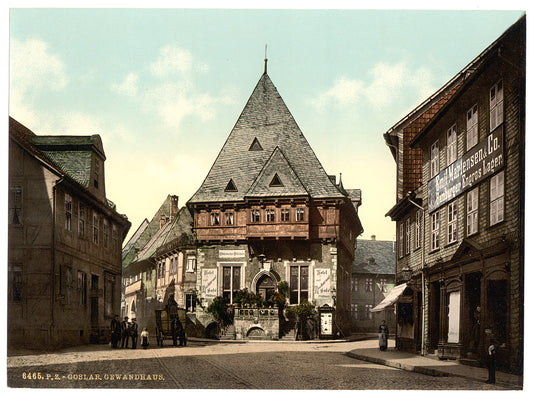 A picture of Gewandhaus (Cloth Hall), Goslar, Hartz, Germany