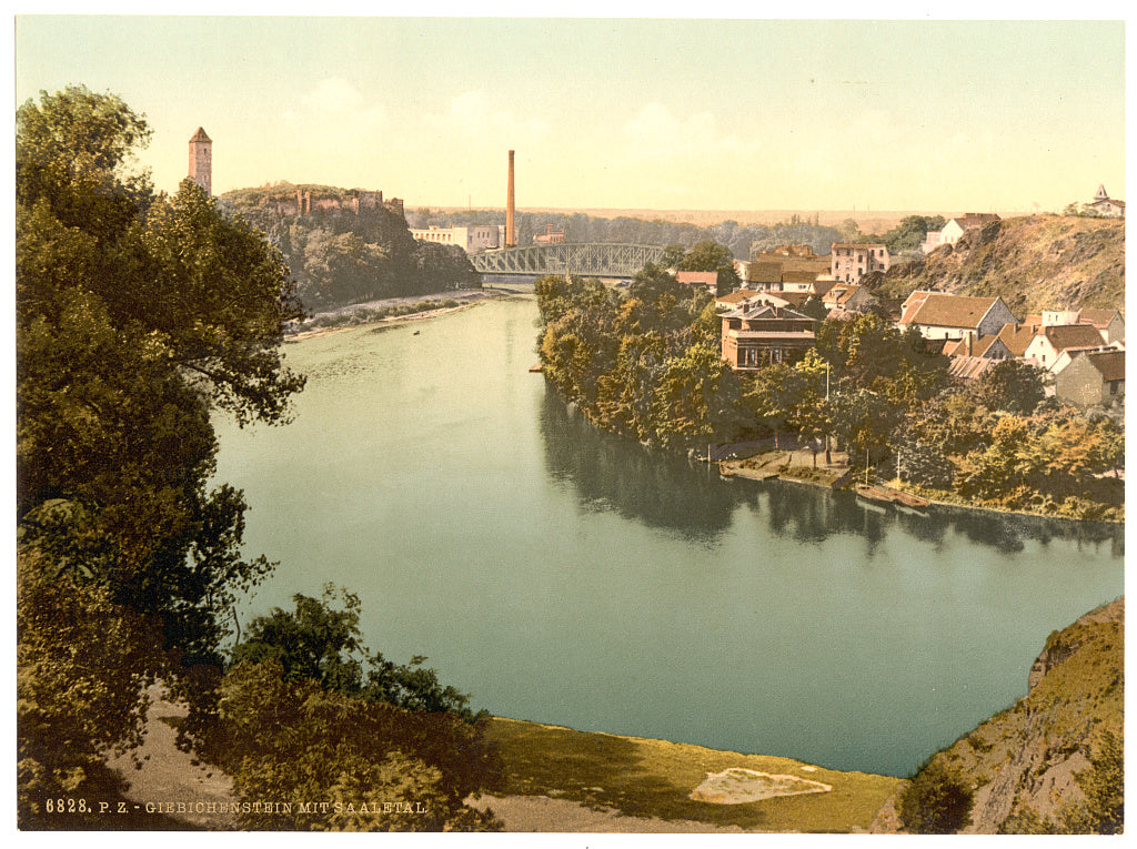 A picture of Giebichenstein Ruins and Valley of the Saale, Halle, German Saxony, Germany