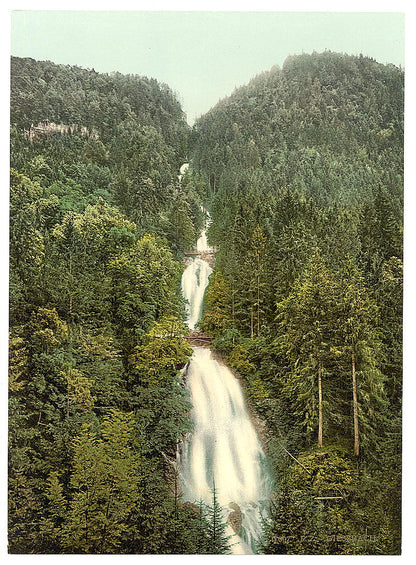 A picture of Giessbach Cascade, Bernese Oberland, Switzerland