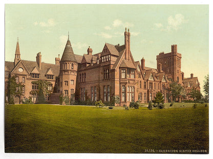 A picture of Girton College, Cambridge, England