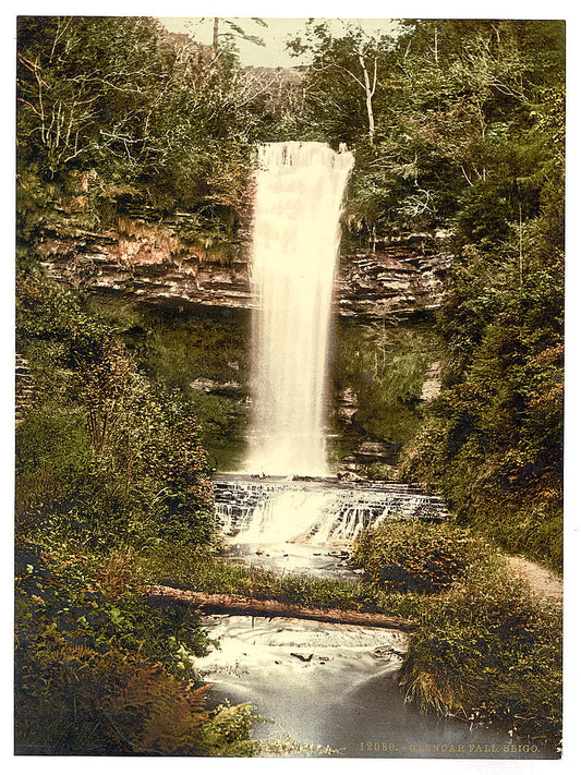 A picture of Glencar Fall. County Sligo, Ireland