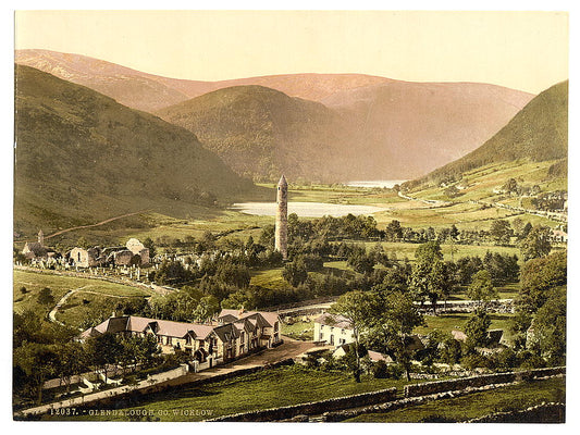 A picture of Glendalough. County Wicklow, Ireland