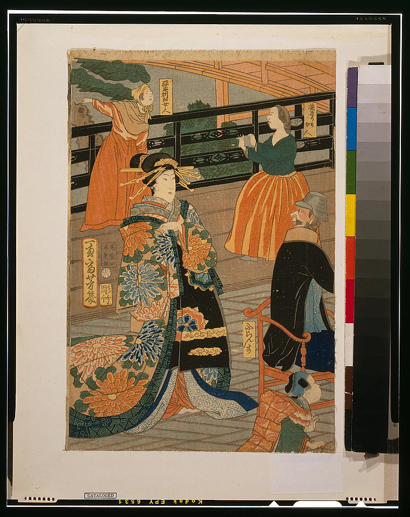 A picture of Gokakoku ... gankirō ni oite sakamori no zu