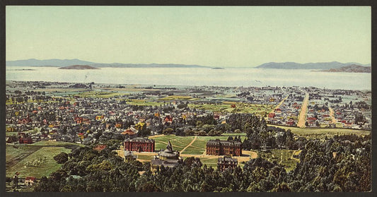 A picture of Golden Gate from Berkeley Heights