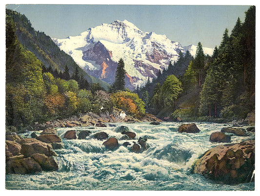 A picture of Gorge of the Lütschine River, Bernese Oberland, Switzerland