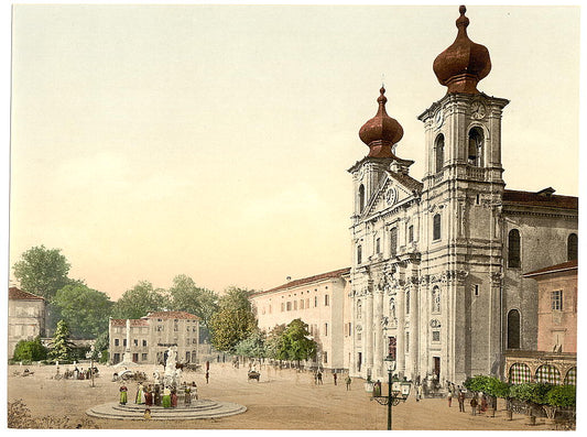A picture of Gorizia, the cathedral, Istria, Austro-Hungary