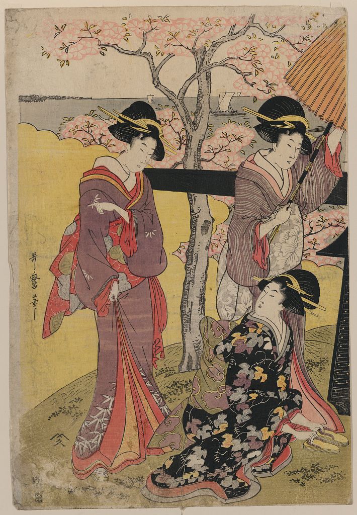 A picture of Gotenyama no hanami hidari