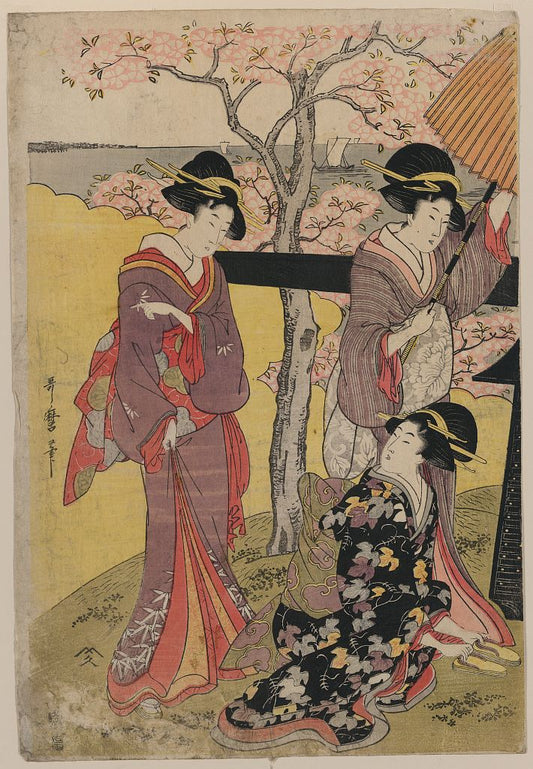 A picture of Gotenyama no hanami hidari