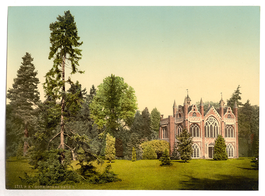 A picture of Gothic House I, park of Worlitz, Anhalt, Germany