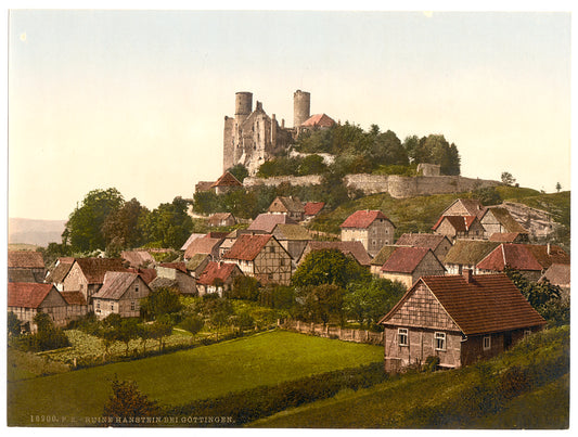 A picture of Gottingen Hanstein Ruin, Hanover (i.e. Hannover), Germany
