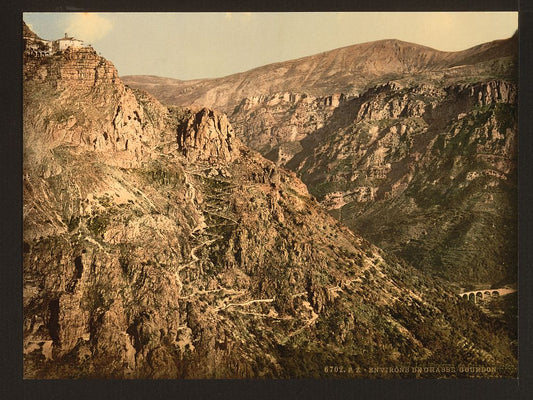 A picture of Gourdon, Grasse, France