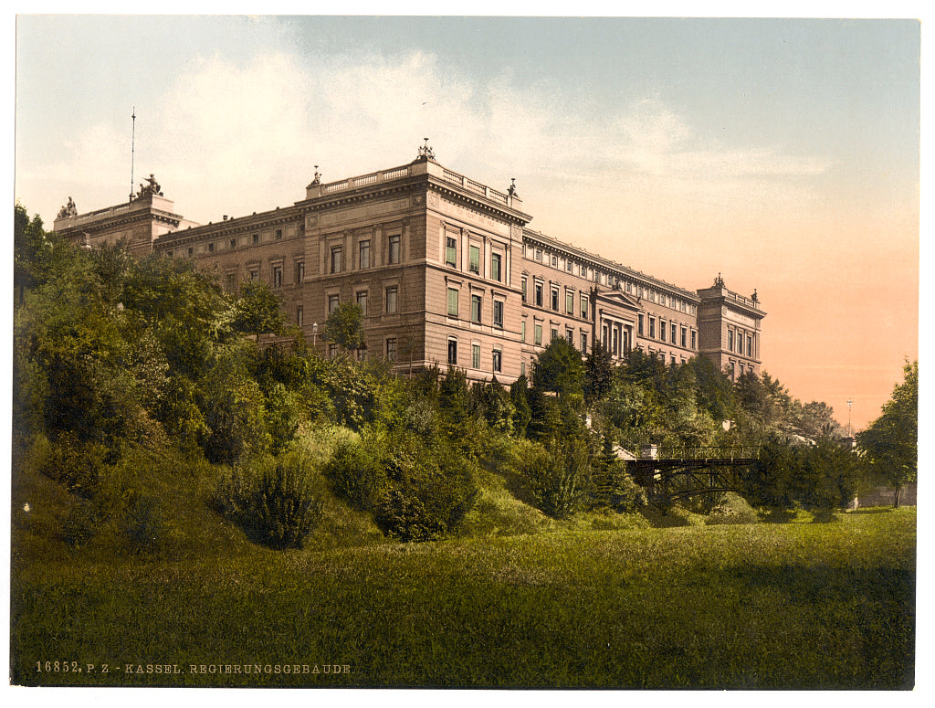 A picture of Government building, Cassel (i.e., Kassel), Hesse-Nassau, Germany