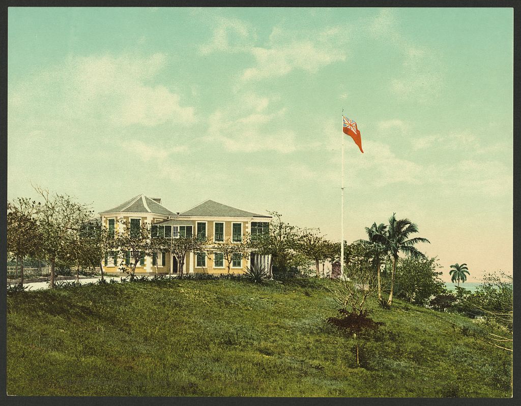 A picture of Governor's residence, Nassau, Bahama Islands