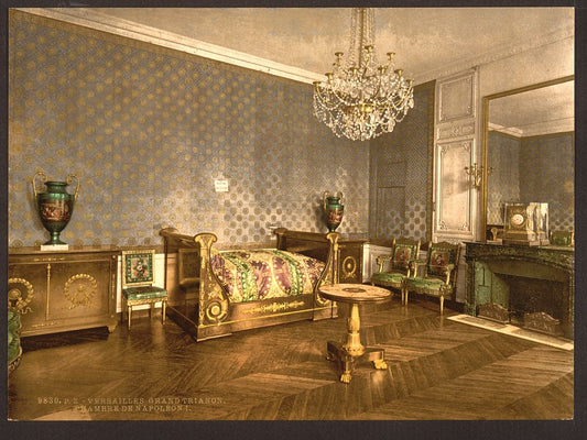 A picture of Grand Trianon, chamber of Napoleon