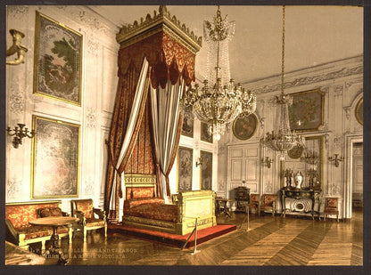 A picture of Grand Trianon, chamber of Queen Victoria, Versailles, France