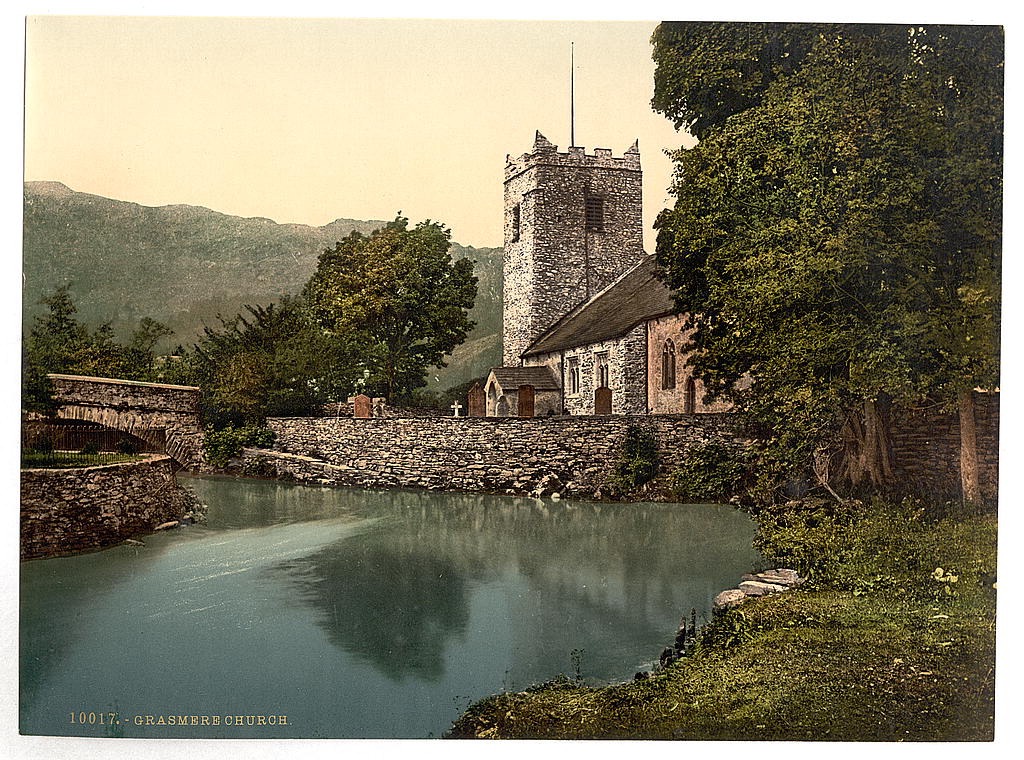 A picture of Grasmere Church, Lake District, England