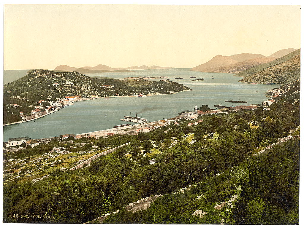 A picture of Gravosa, general view, Dalmatia, Austro-Hungary