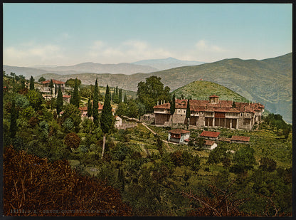 A picture of Grèce. Couvent Hagia Lavva