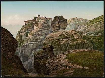 A picture of Grèce. Thessalie. Metéora. Couvent St. Stefanos