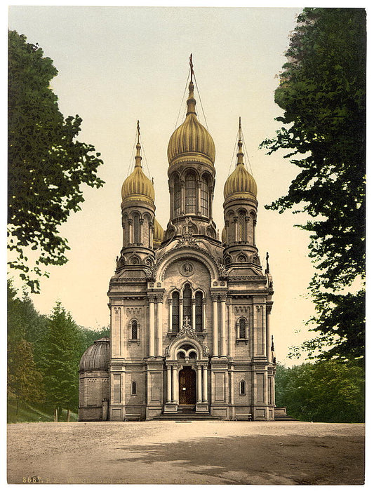 A picture of Greek Chapel, Wiesbaden, Hesse-Nassau, Germany