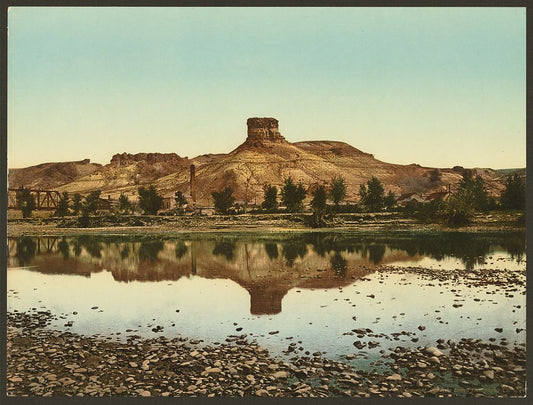 A picture of Green River Butte